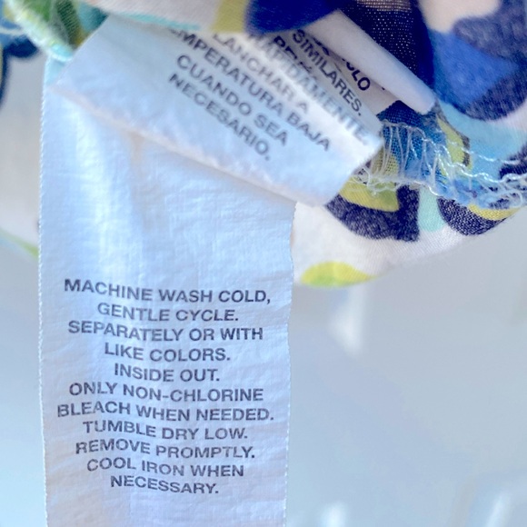 Girl’s Vintage PLACE 2007 Long Blue Green White Tiered Boho Circle Skirt Size 10 - Picture 6 of 9